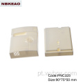 Caixas plásticas eletrônicas wi-fi wi-fi moderno rede abs caixa de plástico takachi caixa de eletrônicos PNC325 com 90 * 75 * 50 mm